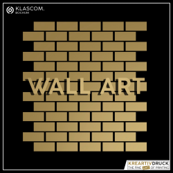 Wall Art - Eine leere Wand erzählt keine Geschichten